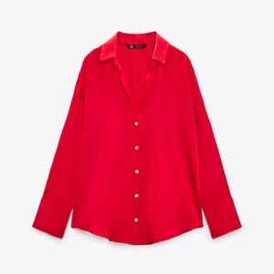 Chemise rouge